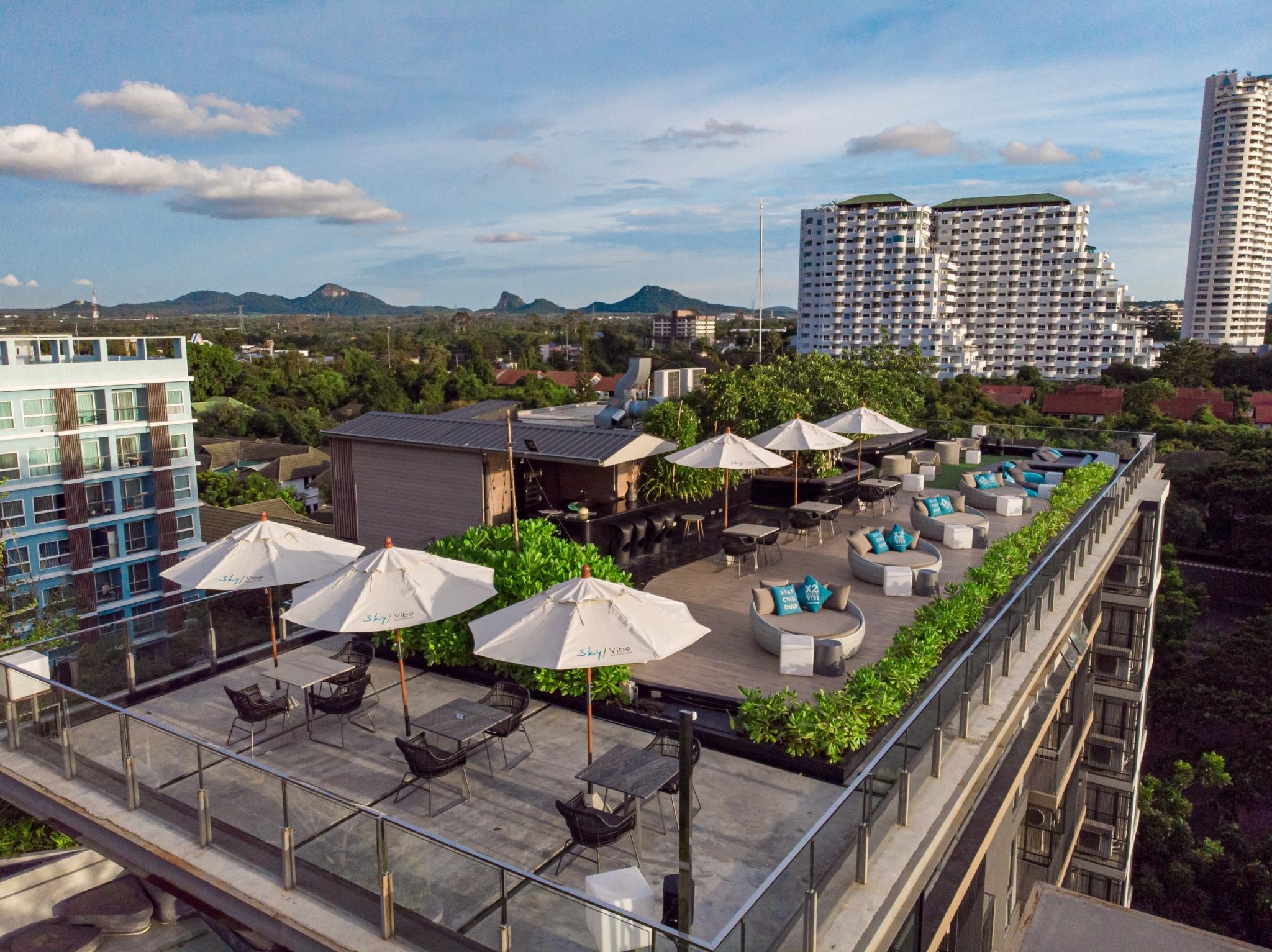 Cross Vibe Pattaya Seaphere Na Chom Thian Dış mekan fotoğraf