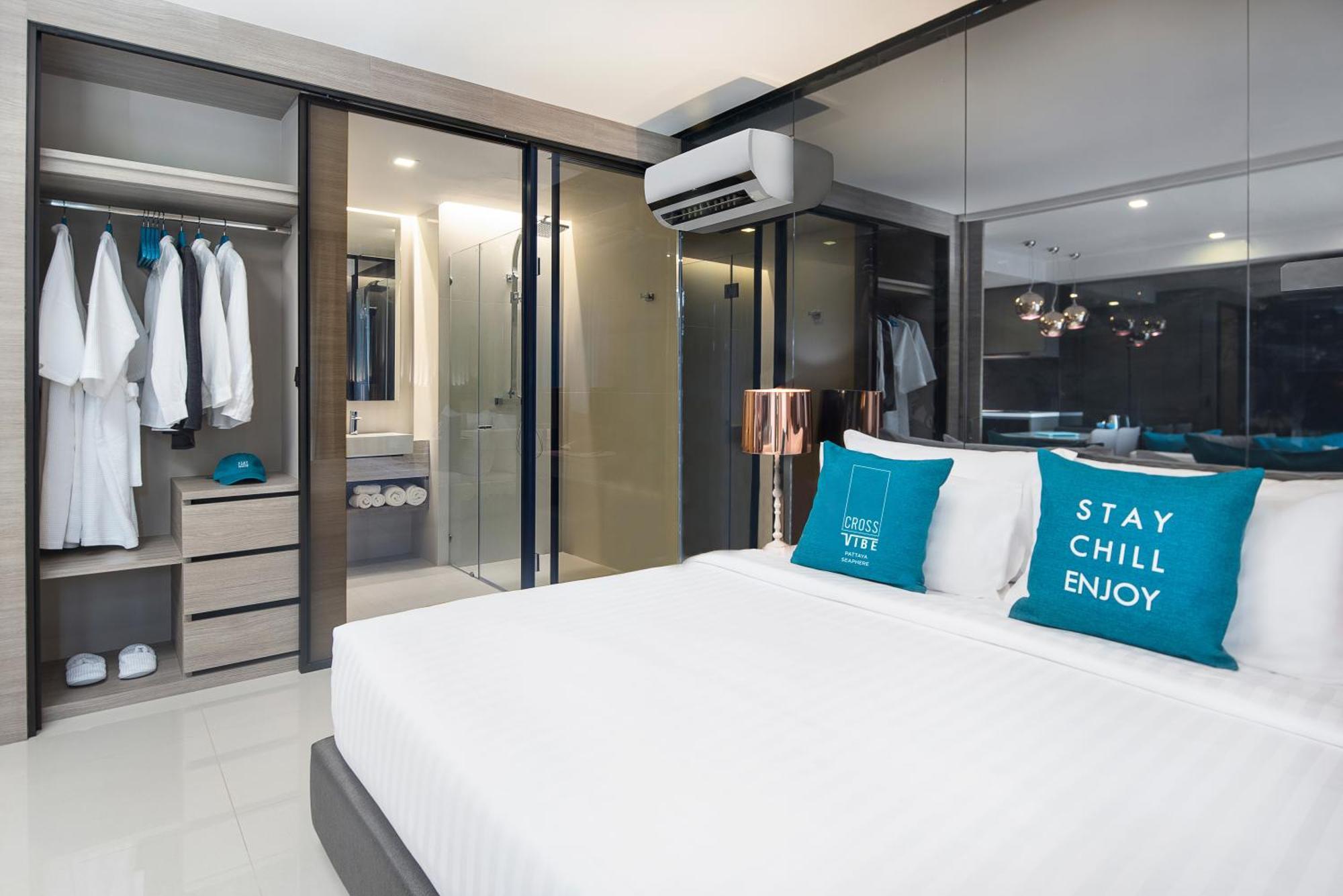 Cross Vibe Pattaya Seaphere Na Chom Thian Dış mekan fotoğraf