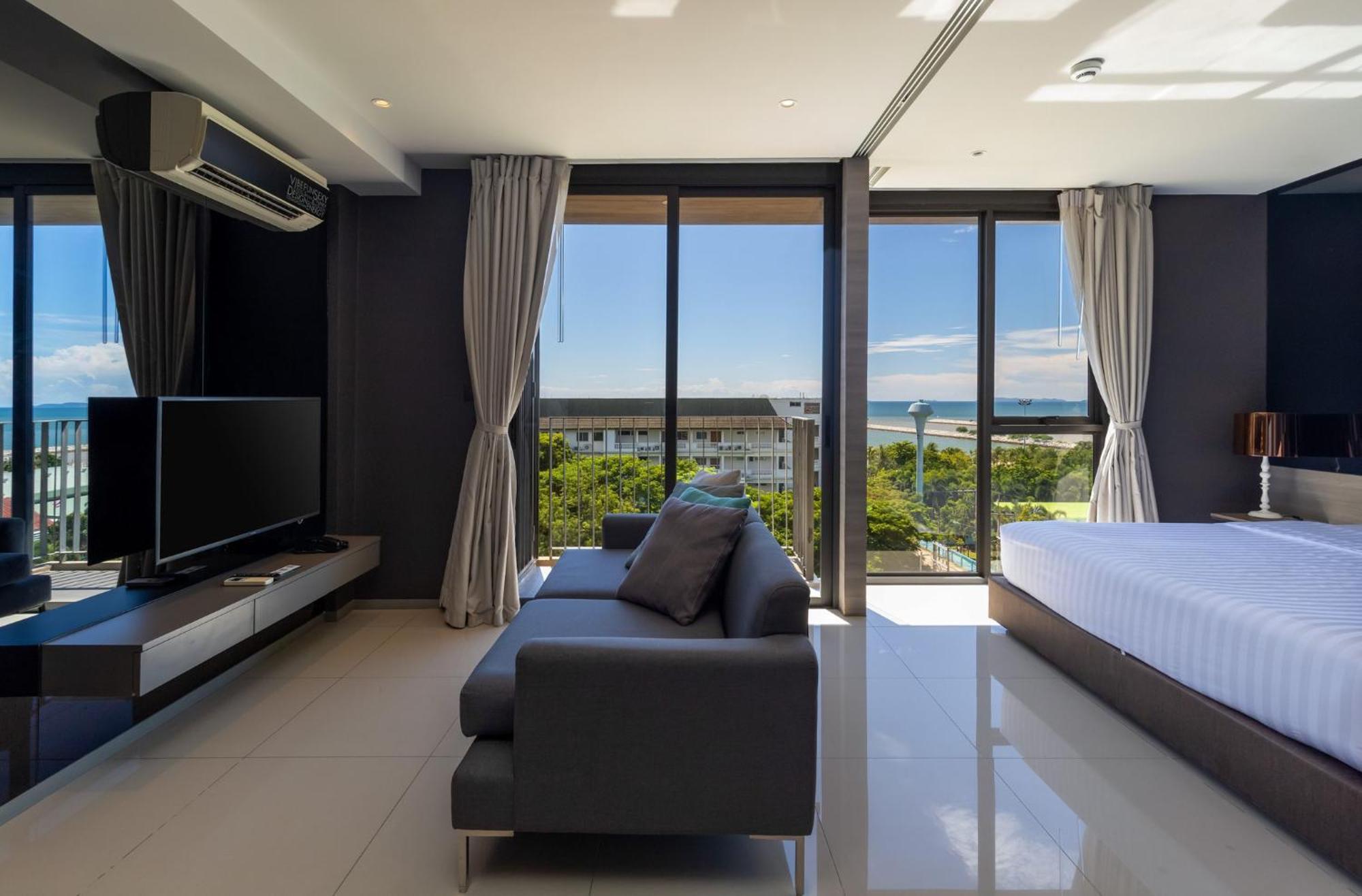 Cross Vibe Pattaya Seaphere Na Chom Thian Dış mekan fotoğraf