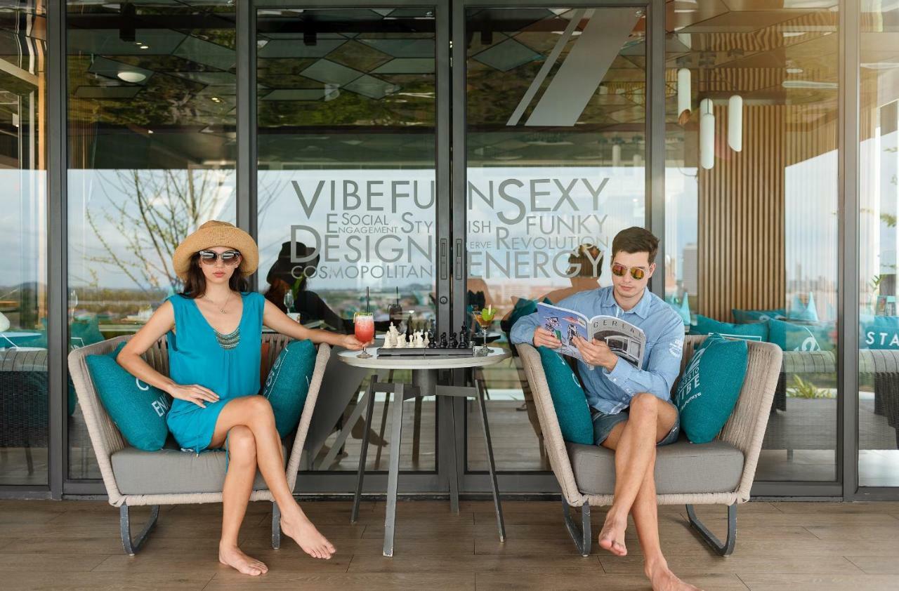 Cross Vibe Pattaya Seaphere Na Chom Thian Dış mekan fotoğraf